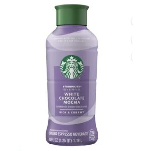 Starbucks Iced Espresso White Chocolate Mocka