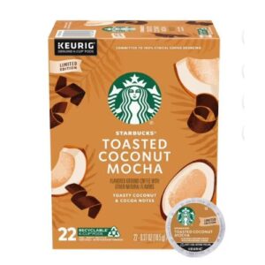 Starbucks Cápsulas Toasted Coconut Mocha x22