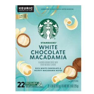 Starbucks Cápsulas White Chocolate Macadamia x22