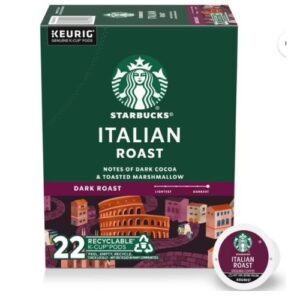 Starbucks Cápsulas Italian Roast (Dark Roast) x22