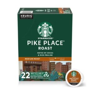 Starbucks Cápsulas Pike Place Roast (Medium Roast) x22