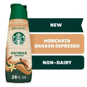 Starbucks Oatmilk Creamer Horchata Shaken Espresso 828mL