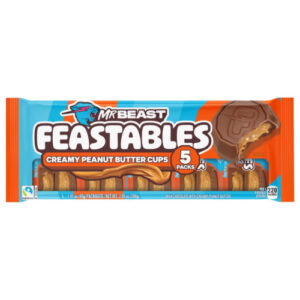 Mr. Beast Feastables Creamy Peanut Butter x5