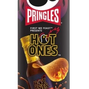 Pringles Hot Ones Barbacoa Potato Crisps Chips
