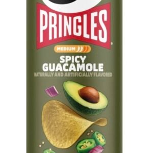 Pringles Spicy Guacamole Potato Crisps Chips