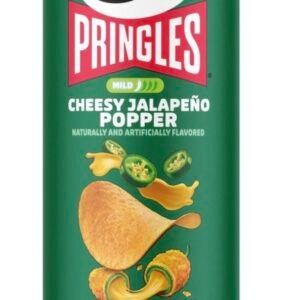 Pringles Cheesy Jalapeno Popper Potato Crisps Chips