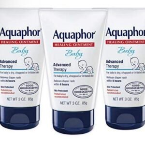 3 pack Aquaphor Baby Healing Ointment Advanced Therapy for Chapped Cheeks & Diaper Rash