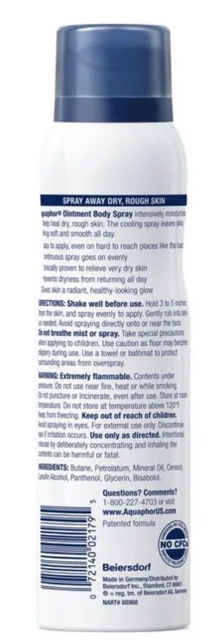 Aquaphor Advanced Therapy Ointment Body Spray Pack de 3 - Imagen 3