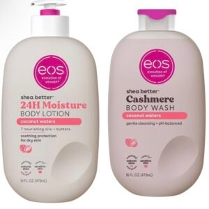 Bundle eos Shea Butter Lotion & Body Wash – Coconut Waters
