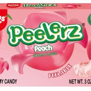 AMOS Peelerz Peach Theatre Box Gummy Candy