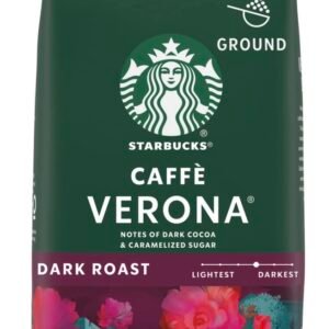 Starbucks Caffè Verona Ground Coffee – Dark Roast