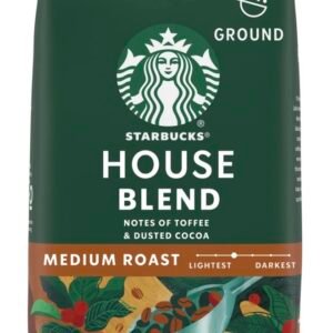 Starbucks House Blend Ground Coffee – Medium Roast